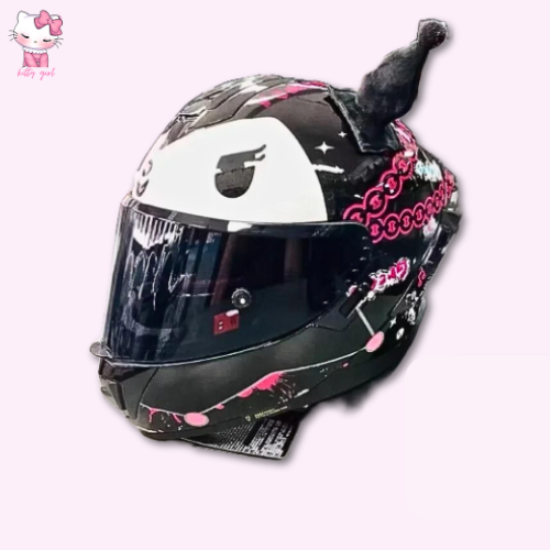 Kuromi Motorbike Helmet